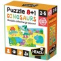 Headu Teacher Tested - 8 si 1 Puzzle Dinozauri Headu - 5